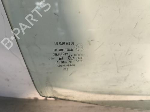 Türscheibe rechts vorne NISSAN X-TRAIL I (T30) 2.2 Di 4x4 | BP29997208C19 