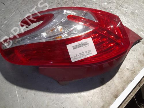 Used Right taillight PEUGEOT 208 I (CA_, CC_) 1.6 HDi (92 hp) 21696733