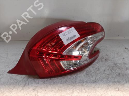 Used Right taillight PEUGEOT 208 I (CA_, CC_) 1.4 HDi (68 hp) 21717004