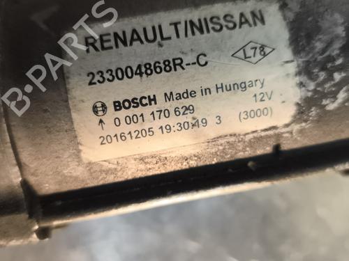 Startmotor RENAULT MEGANE IV Hatchback (B9A/M/N_) 1.5 dCi 90 (B9A1) | BP29733365M8 
