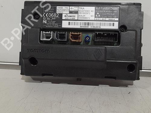 Used Display monitor Display monitor RENAULT ZOE (BFM_) ZOE (92 hp) 21694291 21694291