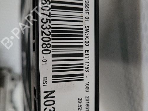 Used Electronic module Electronic module PEUGEOT 208 I (CA_, CC_) 1.2 VTI 82 (82 hp) 21701242 21701242