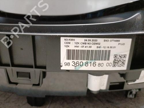 Used Instrument cluster Instrument cluster OPEL GRANDLAND / GRANDLAND X (A18, P1UO) 1.5 Turbo D (75) (131 hp) 21704703 21704703