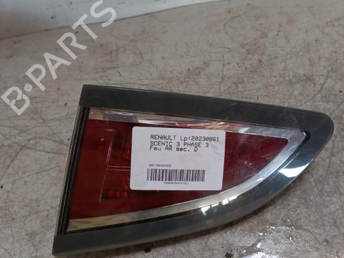 Used Right tailgate light RENAULT SCÉNIC III (JZ0/1_) 1.5 dCi (110 hp) 21704327