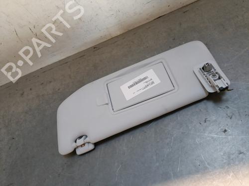 Used Left sun visor PEUGEOT 2008 I (CU_) 1.2 THP 110 / PureTech 110 (110 hp) 28444009