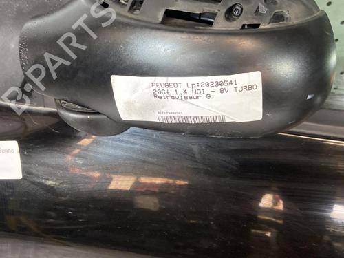 Left mirror PEUGEOT 206+ (2L_, 2M_) 1.4 HDi eco 70 | BP21697268C26