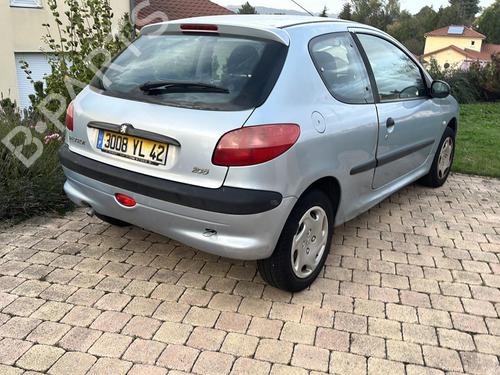 Front bumper PEUGEOT 206 Hatchback (2A/C) 1.4 i | BP21701672C7 