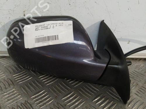Used Right mirror PEUGEOT 307 (3A/C) 1.6 HDi 110 (109 hp) 21723368