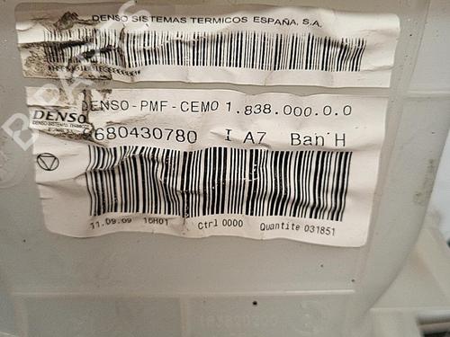 Used Air vent CITROËN BERLINGO MULTISPACE (B9) 1.6 HDi 90 (90 hp) 22033673