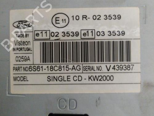 Used Radio Radio FORD FOCUS C-MAX (DM2) 1.8 TDCi (115 hp) 21715145 21715145