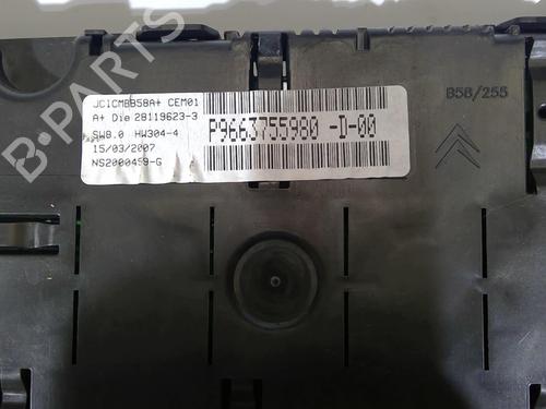Used Instrument cluster Instrument cluster CITROËN C4 Picasso I MPV (UD_) 1.6 HDi (109 hp) 21724062 21724062
