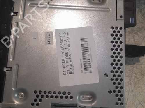 Used Radio CITROËN C3 II (SC_) 1.6 HDi (92 hp) 22691507