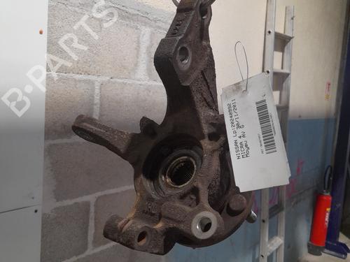 Used Left front steering knuckle NISSAN MICRA IV (K13K, K13KK) 1.2 (80 hp) 22034926