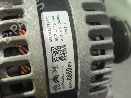 Generator CITROËN C3 III (SX) 1.2 THP 110 (SXHNPS, SXHNZT, SXHNZ6) (110 hp) 29732631
