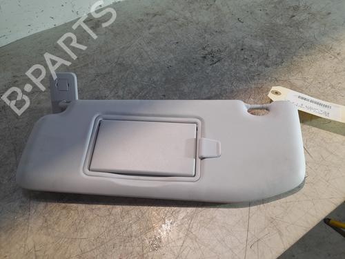 Used Left sun visor PEUGEOT 208 I (CA_, CC_) 1.6 HDi / BlueHDi 75 (75 hp) 22371583
