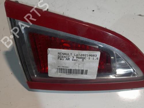 Used Left tailgate light Left tailgate light RENAULT SCÉNIC III (JZ0/1_) 1.5 dCi (110 hp) 21722384 21722384