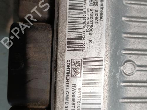 Used Engine control unit (ECU) Engine control unit (ECU) PEUGEOT 3008 I MPV (0U_) 1.6 HDi (114 hp) 27186131 27186131