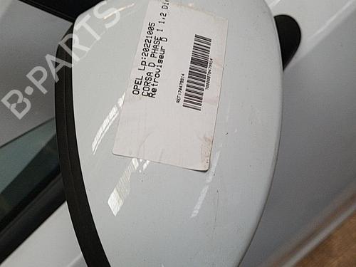 Right mirror OPEL CORSA D (S07) 1.3 CDTI (L08, L68) | BP21719078C27 