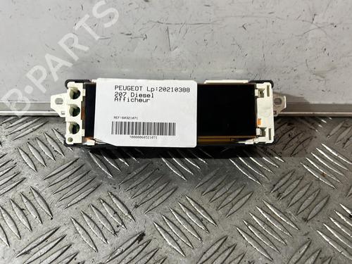 Used Display monitor Display monitor PEUGEOT 207 (WA_, WC_) 1.4 HDi (68 hp) 21719644 21719644