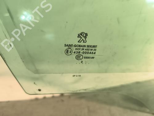 Front right door window PEUGEOT 208 I (CA_, CC_) 1.4 HDi | BP29959155C19