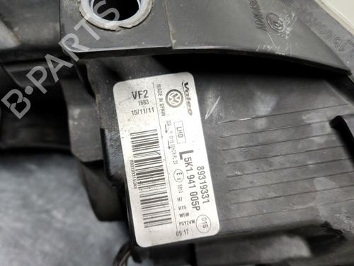 Used Left headlight Left headlight VW GOLF VI (5K1) 1.6 TDI (105 hp) 32996216 32996216