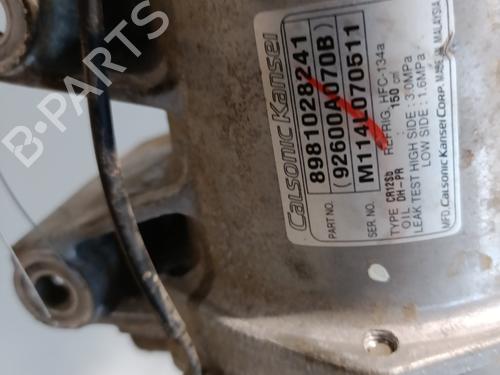 Used AC compressor ISUZU D-MAX II (TFR, TFS) 2.5 CRDi 4x4 (TFS86J) (163 hp) 29304857