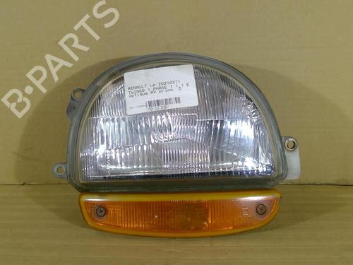 Used Right headlight RENAULT TWINGO I (C06_) 1.2 (C066, C068) (58 hp) 21716336