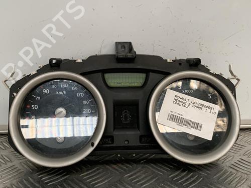 Instrument cluster RENAULT MEGANE II (BM0/1_, CM0/1_) 1.9 dCi (BM0G, CM0G) | BP21698386C47 