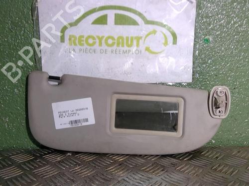 Used Right sun visor PEUGEOT 206 Hatchback (2A/C) 2.0 HDI 90 (90 hp) 21703293