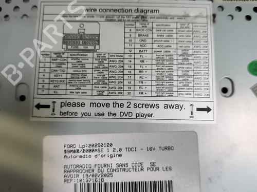 Radio FORD S-MAX (WA6) 2.0 TDCi | BP25274375E6 - Image 3