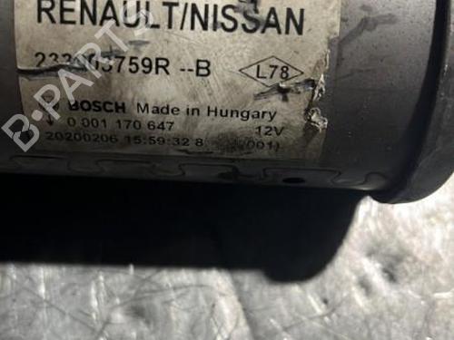 Used Starter Starter RENAULT KADJAR (HA_, HL_) 1.5 BLUE dCi 115 (HLA6) (116 hp) 21700222 21700222