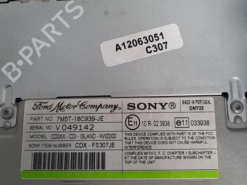 Radio FORD FOCUS II (DA_, HCP, DP) 1.8 TDCi | BP21707761E6 