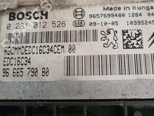 Used Electronic module Electronic module PEUGEOT 206+ (2L_, 2M_) 1.4 HDi eco 70 (68 hp) 21719010 21719010