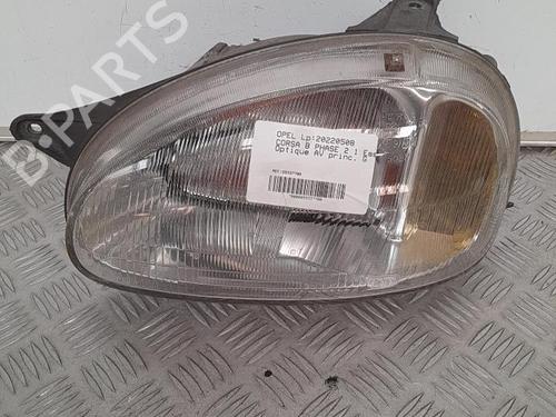 Used Left headlight OPEL CORSA B (S93) 1.0 i 12V (F08, F68, M68) (54 hp) 21698865