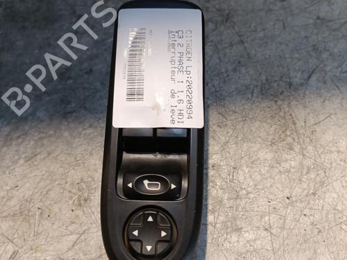 Used Left front window switch Left front window switch CITROËN C3 II (SC_) 1.6 HDi (92 hp) 22893176 22893176