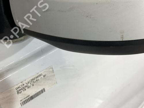 Used Left mirror Left mirror DACIA SANDERO 1.4 MPI LPG (72 hp) 21718778 21718778