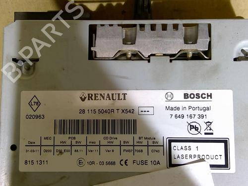 Used Radio RENAULT SCÉNIC III (JZ0/1_) 1.6 dCi (JZ00, JZ12) (130 hp) 21716162