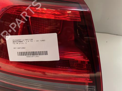Left taillight VW GOLF VII (5G1, BQ1, BE1, BE2) 2.0 TDI | BP23822832C34 