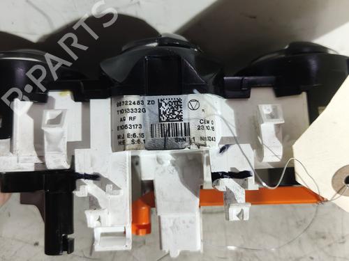 Climate control PEUGEOT 208 I (CA_, CC_) 1.6 HDi / BlueHDi 75 | BP24847611I5