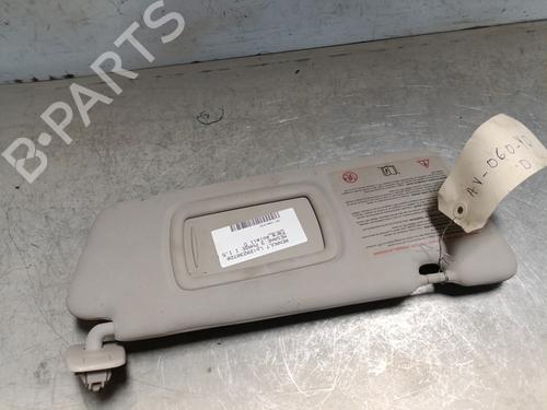 Højre solskærm RENAULT MEGANE III Hatchback (BZ0/1_, B3_) 1.5 dCi (BZ09, BZ0D, BZ1W, BZ29, BZ14) (110 hp) 28354232