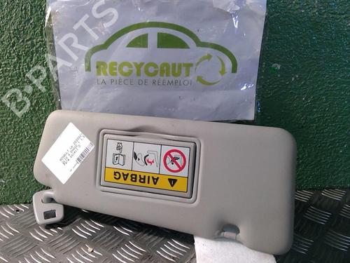 Used Right sun visor RENAULT CLIO IV (BH_) 1.5 dCi 90 (90 hp) 21724878