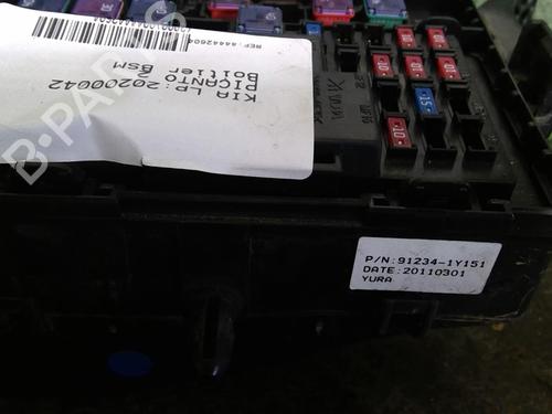 Used Fuse box Fuse box KIA PICANTO II (TA) 1.0 (69 hp) 21716516 21716516