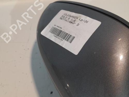 Used Right mirror VW POLO V (6R1, 6C1) 1.6 TDI (90 hp) 21706171