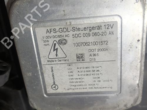 Left headlight MERCEDES-BENZ E-CLASS (W212) E 220 CDI / BlueTEC (212.001, 212.002) | BP29331003C28 