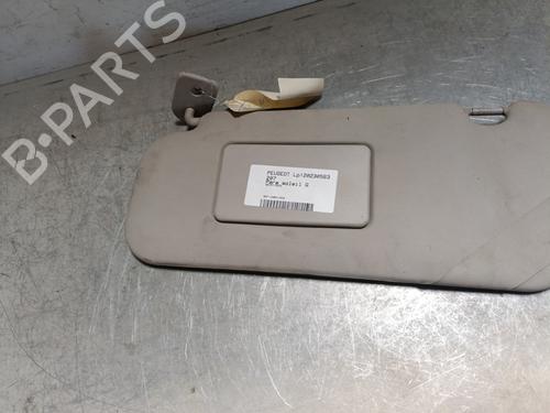 Used Left sun visor Left sun visor PEUGEOT 207 (WA_, WC_) 1.6 HDi 110 (112 hp) 28354197 28354197