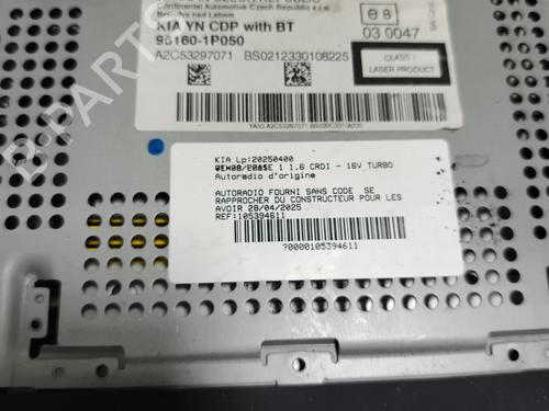 Used Radio Radio KIA VENGA (YN) 1.6 CRDi 115 (116 hp) 25625312 25625312