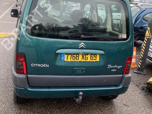 Right front door CITROËN BERLINGO / BERLINGO FIRST MPV (MF_, GJK_, GFK_) 2.0 HDI 90 (MFRHY) | BP21707461C3