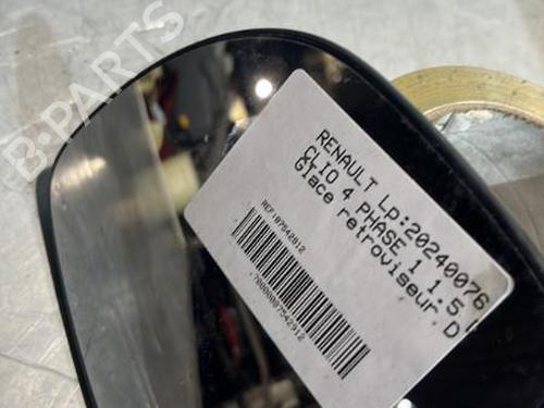 Right mirror glass RENAULT CLIO IV (BH_) 1.5 dCi 75 | BP21713514C147 