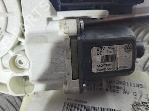 Used Front left window mechanism Front left window mechanism VW GOLF VI (5K1) 1.6 TDI (105 hp) 21697702 21697702