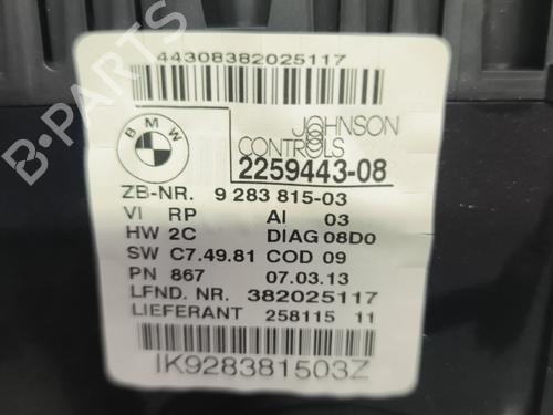 Instrument cluster BMW X1 (E84) xDrive 20 d | BP32997016C47 - Image 3